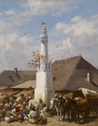 Mercado de utensilios en Szolnok